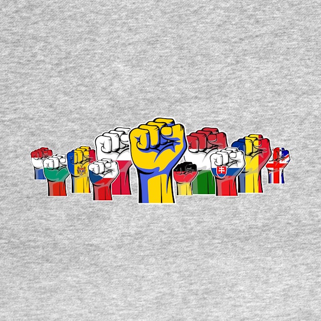 We stand with Ukraine by JJW Clothing